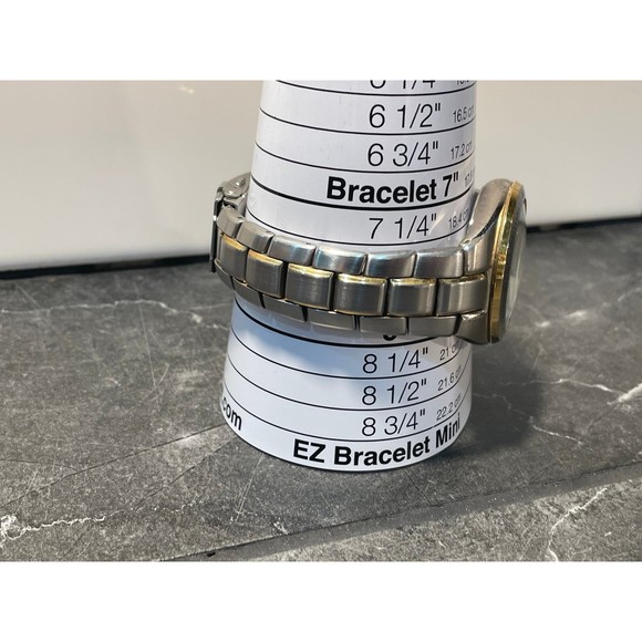 Fossil Silver and Gold Tone Surf Watch - New Battery - Picture 4 of 4